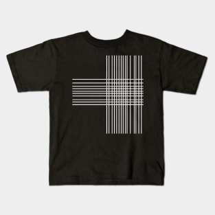 Part Weave Black Kids T-Shirt